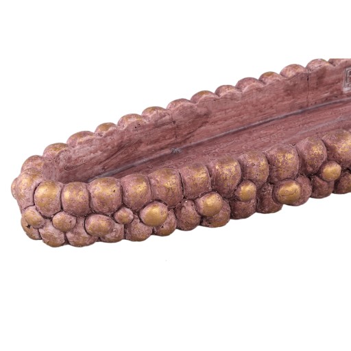 Stenley Bronze Cement Boat Rough Rock Bowl M