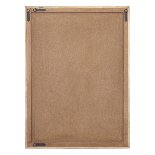 Elasah Brown Wooden Rect Wall Panel Swirl Pattern