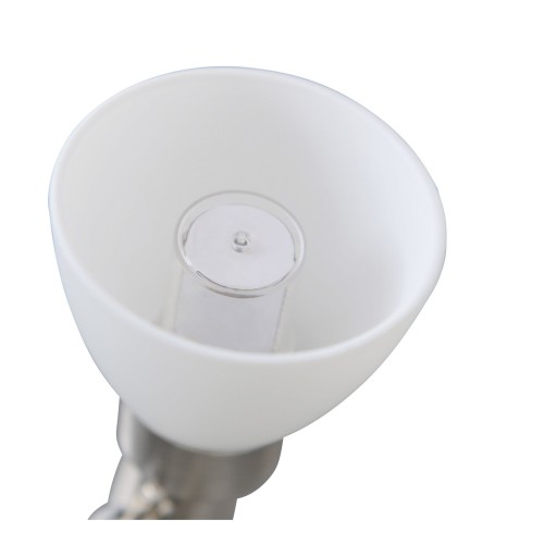 3 LED-wand u. Plafondlamp "Feltre" d:28cm silver, 28