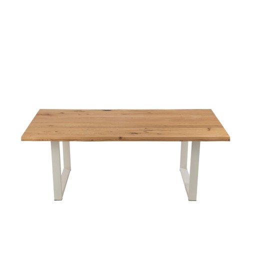 J-Line tafel Poten Rechthoek - metaal - zwart