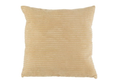 J-Line cushion Stripe - textile - beige