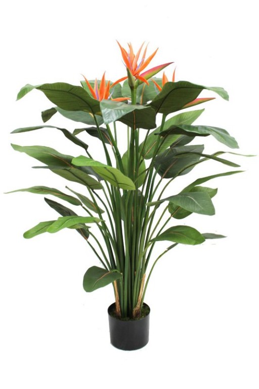 Strelitzia Artificial plant 120cm with flower