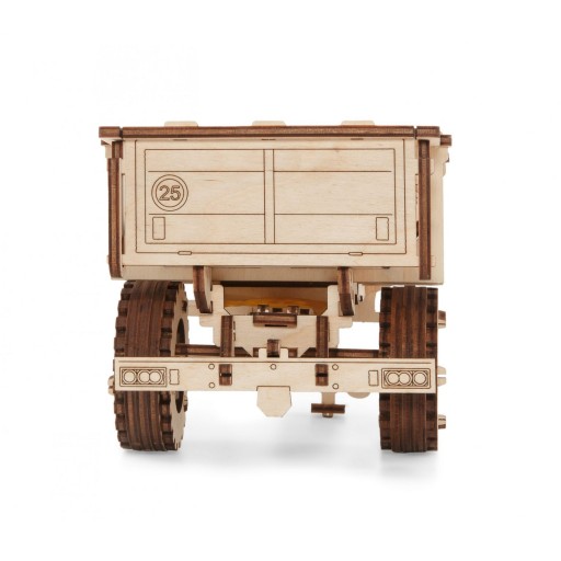 Eco Wood Art (EWA) 3D Mechanische Puzzel, Trailer voor Belarus-82, 1225, 20x11,6x11cm