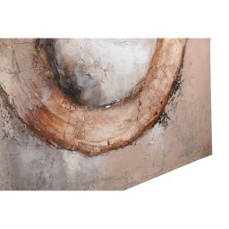 Arianna Brown Canvas Wall Panel Ring