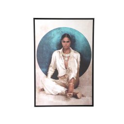 Lilyann Natural Polyesterpainting Rectangle WomanS