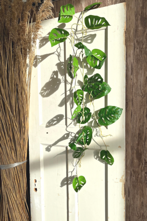 Monstera Monkey Bush Artificial Garland 120cm (Garland)