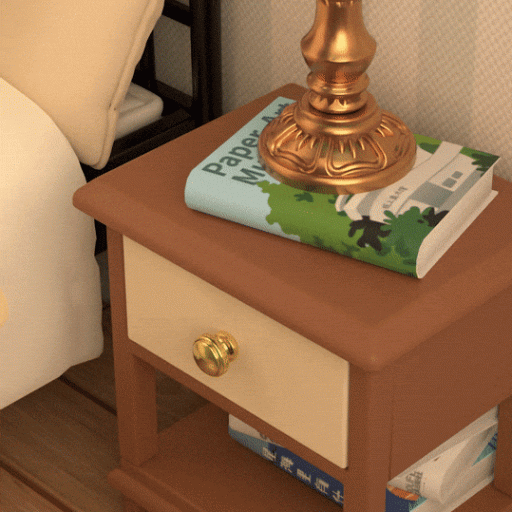 DIY Huisje Super Creator Sweet Dream Bedroom, Robotime, DW009, 16,3x16,3x15,2cm