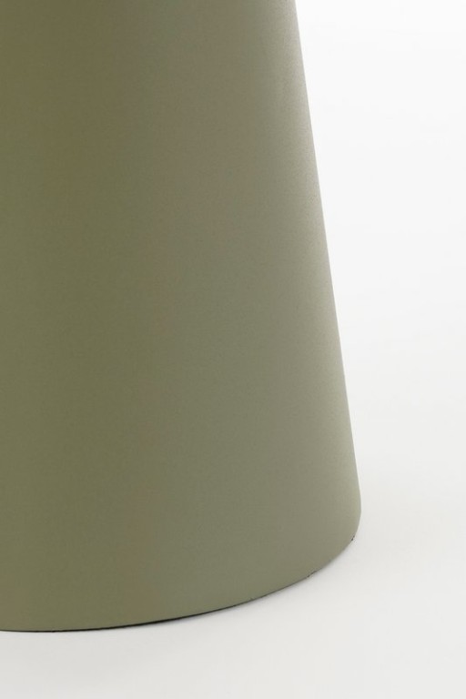 Chiel side table - H55 x Ø28 cm - FSC 100% - Metal - Green