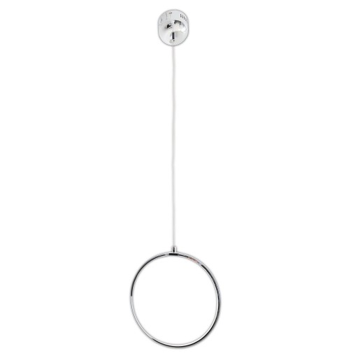 LED-plafondlicht "luslijn" gemaakt van metaal in stalen blank en plastic, stalen blank, ca. 60 cm lang, met stevig ingebouwde LED's, verlichting voor woonkamers en kantoor