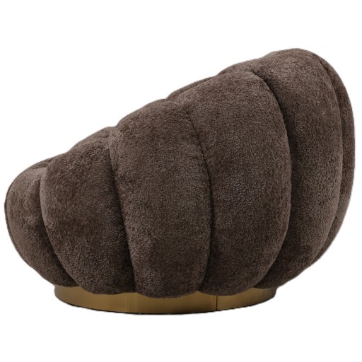 Daisy Fauteuil Antelope Euphoria 6 Gold Base