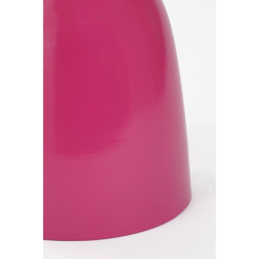 Elliot Bijzettafel - H45 x Ø32 cm - IJzer - Fuchsia