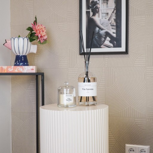 Geurkaars - Glass Dome via Savona Milan - 100Gram