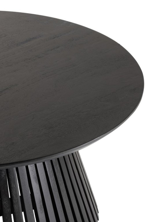 J-Line Table Vincent Mango Wood Black Medium