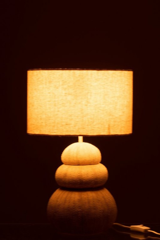 J-Line lamp Sea Urchin - polyersin - beige