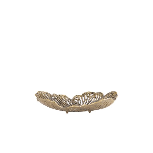 Ryhann Brass Casted Alu Flower Wall Deco Bowl M