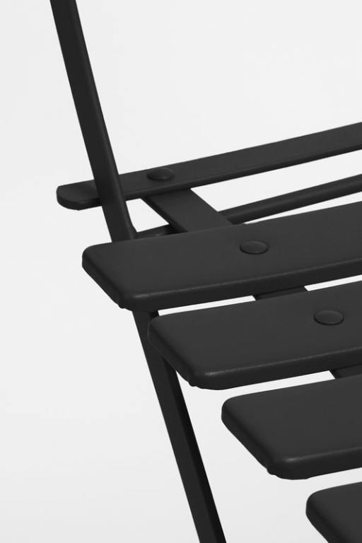 Laurence Bistro set - Set of 3 - Metal - Black