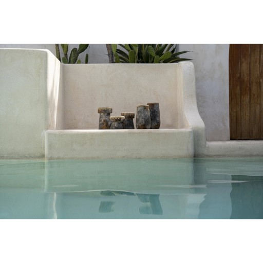 The Pretty Candle Holder - Antiek Grijs - M