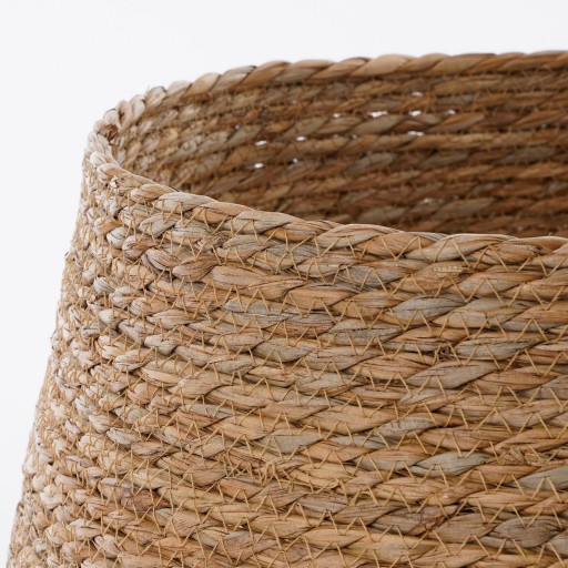 Kerstboomrok - H26 x Ø50 cm - Zeegras - Goud