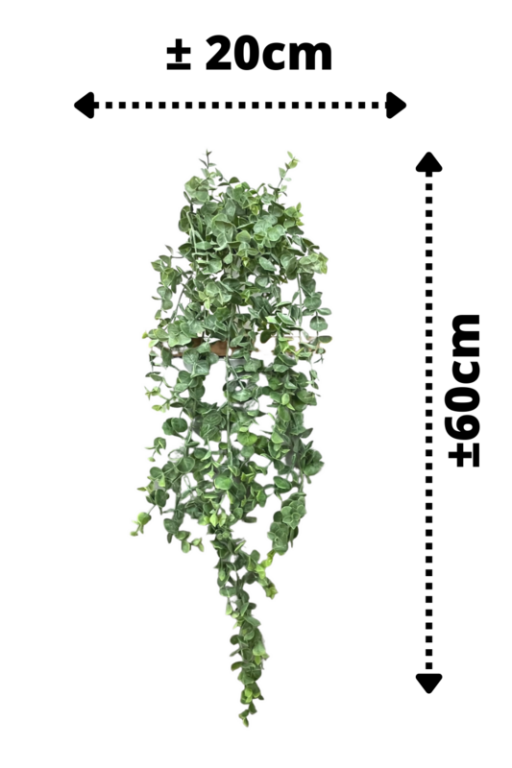 Eucalyptus Artificial Hanging Plant 60cm