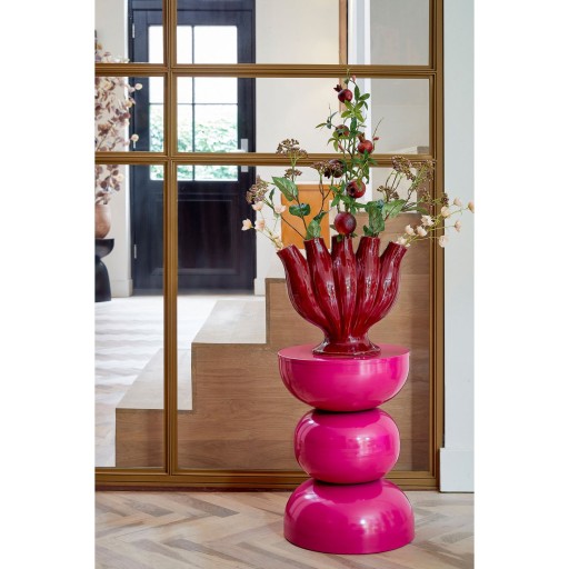 Serra Tulpenvaas - L33 x B16 x H30 cm - Keramiek - Paars