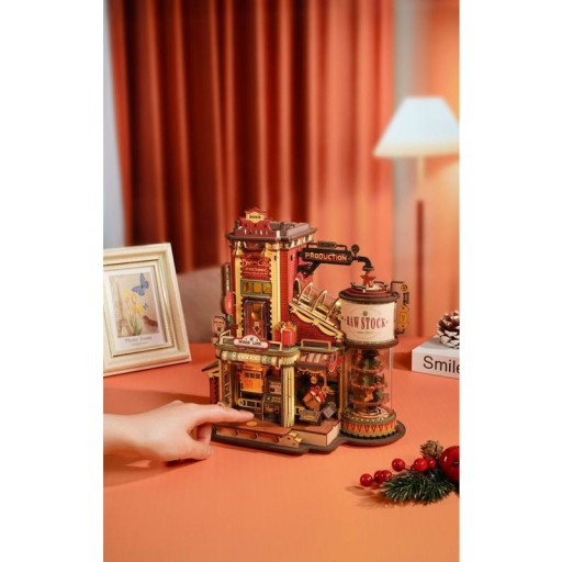 Robotime, Dream Gift Factory, EAB01, 24,4x16,3x25,6 cm