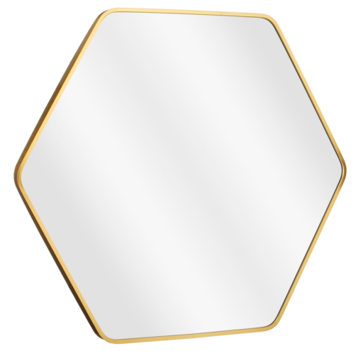 Rossi Wandspiegel | Mirror L80 x B71 cm | Metaal - Goud