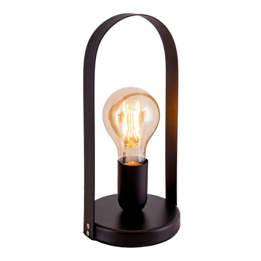 Metal table lamp "Faro" h: 28.5cm black
