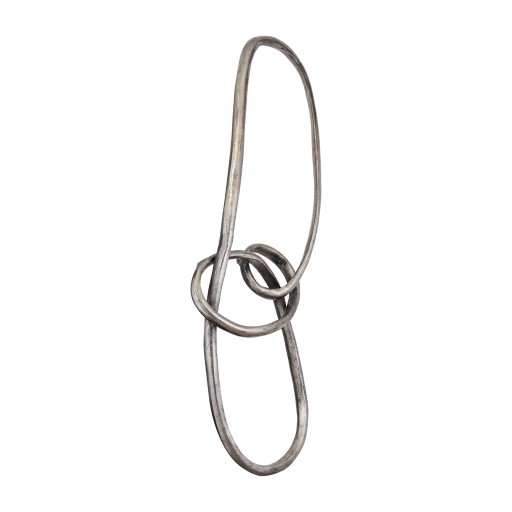 Wun Nickel Casted Alu Knot Wall Decoration Oval