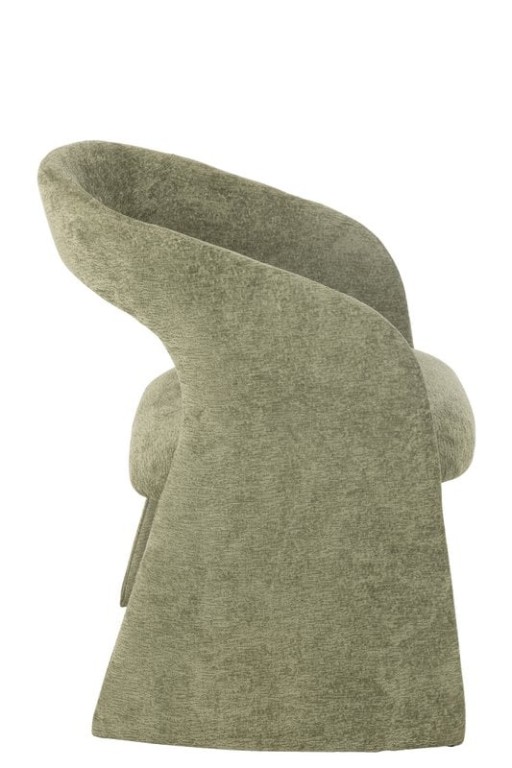 J -Line Chair Anise - Textile - Mint Groen