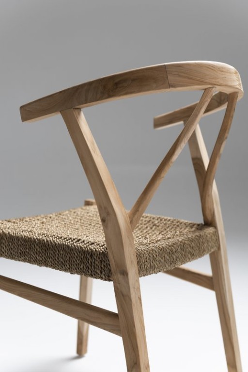 J-Line Chair Alis Teak Wood Natural