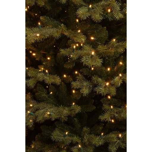 Clive Kunstkerstboom met LED Verlichting - H185 x Ø130 cm - Groen