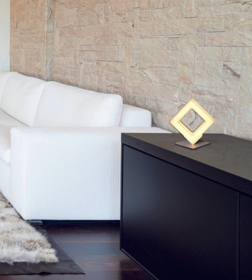 LED table lamp "Moggi" h:18cm