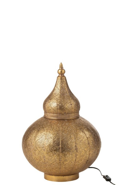 J-Line lamp Aladin - metal - gold - small