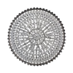 Xavery Copper Round Iron Wall Panel Carved Look L