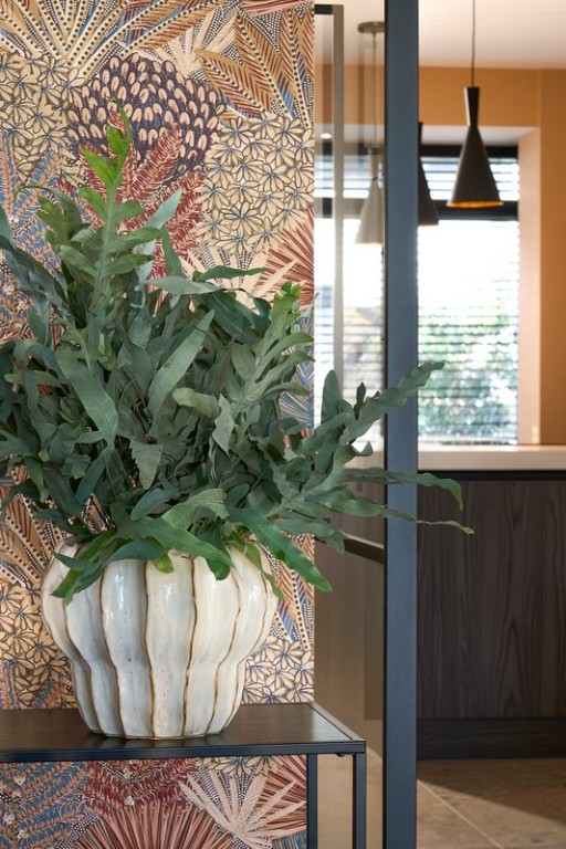 Altea Flowerpot Inside - H20 x Ø25 cm - Ceramics - White