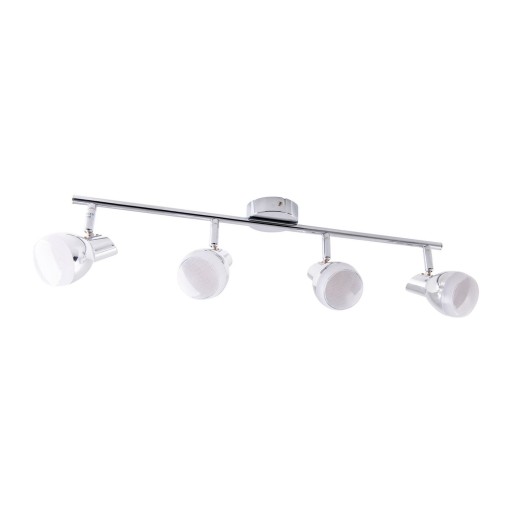 4 LED -muur en plafondrail "Chromey"