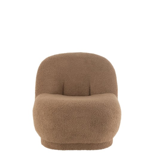 J-Line Zetel Teddy Boucle Bruin