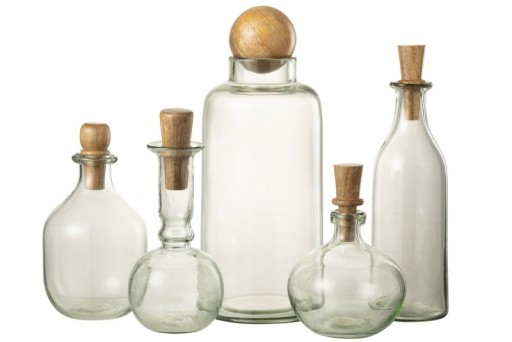 J-Line Vase carafe - decanter - glass - transparent