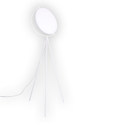 Textile floor lamp "Munega" h: 156cm