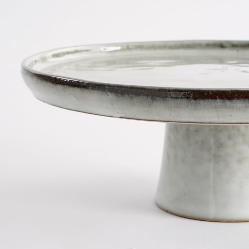 Tabo Cake Tray - H10 x Ø27 cm - Grey