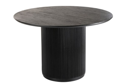 J-Line Table Vincent Mango Wood Black Large