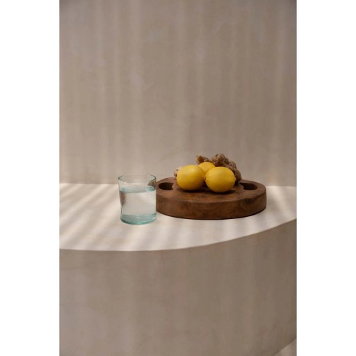 The Teak Root Tray - Natural - S