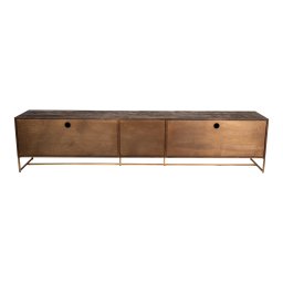 Onyx TV Cabinet Brown/Gold