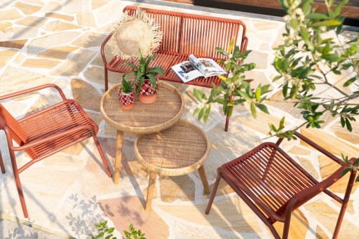 J-Line table Lurne - wood - natural