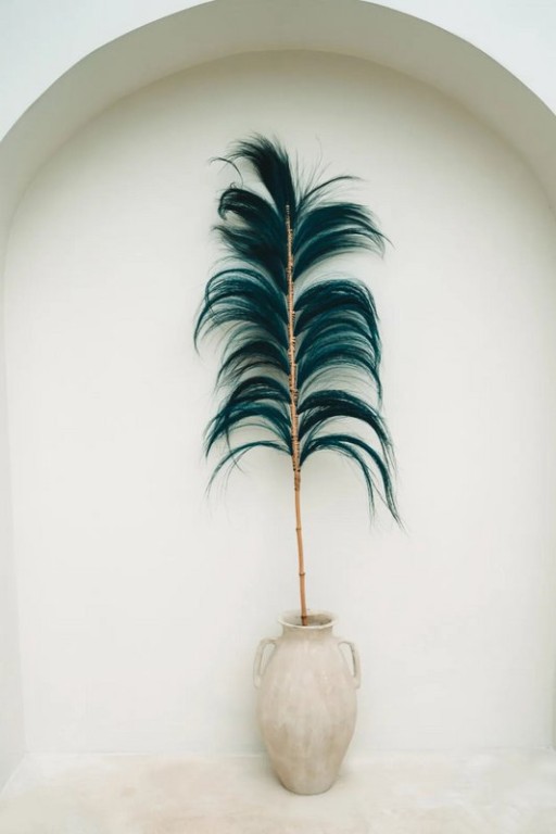 The Stunning Leaf - Petrol - Set of 6