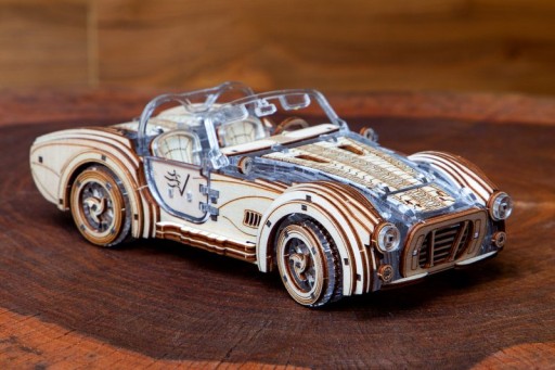Lace Models 3D Model Building Kit, Speedster V2, AKV-02 16.4x8x5.5cm