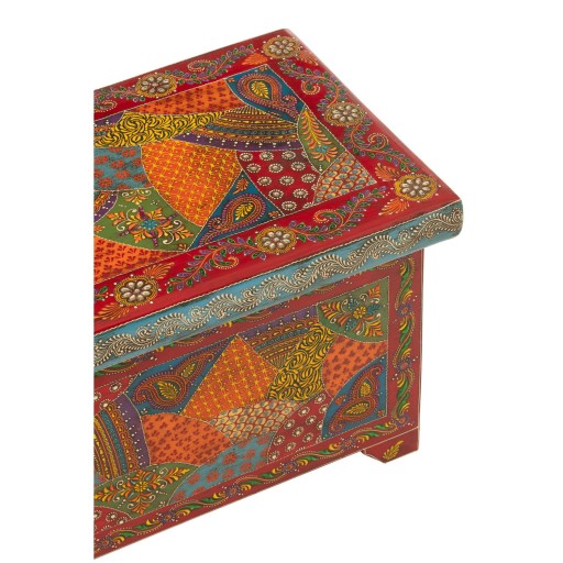 J-Line Koffer Delhi Mango Hout Mix