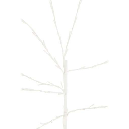 J-Line Kerstboom Kaal+ Led Metaal Wit