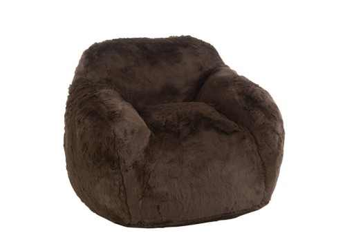 J-Line Sofa Cutie Polyester Bruin Small