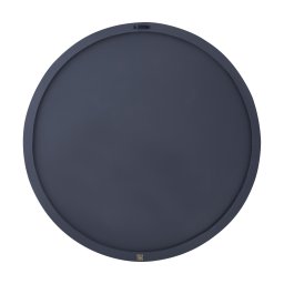 Wiktor Brown MDF Round Wallpanel Swirl Carved S